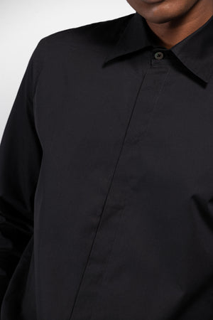 Fauno Tailored Front Pocket Hidden Button Shirt